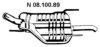 EBERSP?CHER 08.100.89 End Silencer